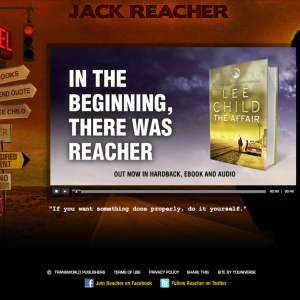Original Reacher homepage